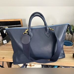 Blair Ritchey Navy Mini Hugh Crossbody bag